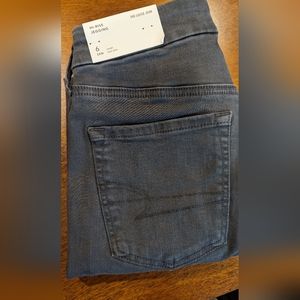 American Eagle 'The Lu(x)e Jean's Hi-Rise Jegging in Gray, size 6/28w short BNWT